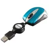 Image de VERBATIM Mini Souris de voyage - Filaire - Optique - 2 Boutons - PC - Bleu