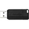 Image de Verbatim Micro-clé Usbpinstripe De 8 Go - Noire