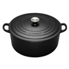 Image de Cocotte ronde Noire, Le Creuset 24 cm - LE CREUSET