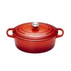 Image de Cocotte Ovale Cerise, Le Creuset 31 cm - LE CREUSET