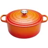 Image de Cocotte en fonte - LE CREUSET - Ronde 20cm - Émaillée - Compatible induction - Durabilité exceptionnelle