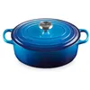 Image de Cocotte - LE CREUSET - Oval Evolution - 31 cm - Fonte émaillée - Azure