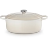 Image de Le Creuset 21178317164430 Casserole À Sauce 6,3 L Ovale Crème