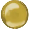 Image de Ballon - Mylar - Sphère - Doré - Hélium - Décoration de fête