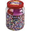 Image de Jbm Midi Pot Rouge 7000 Perles +2 Plq Couleurs