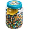 Image de Hama Pack De 7000 Perles À Repasser Midi + Plaques, Turquoise