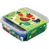 Image de Boite de perles à repasser - HAMA - 600 perles MAXI - 1 plaque ronde - Multicolores - Dès 3 ans