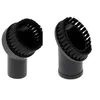 Image de Lot de 2 brosses de remplacement pour aspirateur universel 32mm - HOMYL - forme ronde et ovale - noir