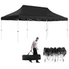 Image de COSTWAY Tonnelle de Jardin Pliante 3x6M-Protection Solaire UPF50+Etanche-Sac de Transport-3 Hauteur Réglable-15 à 20 Personnes