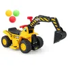 Image de COSTWAY 6V Pelleteuse Enfants Électrique - Pelle et Panier de Basket Pliable - Effets Sonores et Espace Caché - 25KG - 2 Ans+