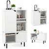 Image de COSTWAY Bibliothèque Empilable Meuble de Rangement à Combinaison en Treillis Design DIY Ajustable pour Salon Chambre Bureau