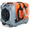 Image de Costway déshumidificateur commercial 85l, pompe et tuyau de vidange, dégivrage automatique, 2 roues (orange)