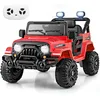 Image de Costway 12v Voiture Électrique Enfant Avec Télécommande,démarrage Lent,3-6 Km/h,charge 30kg Pour Enfants De 3 Ans+ Rouge