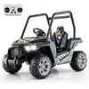 Image de GOPLUS Voiture Electrique 24 V pour Enfants 3-8Ans avec 3 Vitesses Réglables/Télécommande/Démarrage Lent/Musique/Lumières Vert