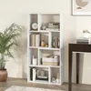 Image de Costway Bibliothèque Étagère À 8 Compartiments Ouvertes,meuble De Rangement,bibliothèque De Cloison 20x60x120cm Blanc
