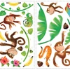 Image de Stickers - Chimpanzés Et Palmiers