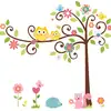 Image de Stickers - Arbre Avec Des Oiseaux - Hauteur 45,7 Cm
