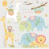 Image de Stickers -petits Animaux Tribales - Hauteur 22,9 Cm