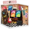Image de MGAs Miniverse - Real Music - Magasin de vinyles - Inclus : 30 Accessoires - Compatible avec les vinyles Real Music
