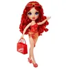 Image de Rainbow High Swim & Style - Poupée mannequin ariculée 27 cm - Ruby (rouge) - Maillot de bain + Paréo - à partir de 4 ans