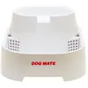 Image de DOG MATE Fontaine à eau 6 L à deux niveaux   silencieuse filtration 3 étapes blanche