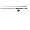 Image de Canne à lancer - ABU GARCIA - Fast Attack 240 Pike - 10-50g - Léger - Carbone - Noir/Rouge
