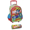 Image de Sac à Dos Trolley - Disney - Mickey - 31 cm - Imperméable - 2 Compartiments - Éléments Réfléchissants