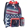 Image de Sac à dos TYR Big Mesh Mummy 40L bleu rouge