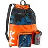 Image de Sac à dos TYR Big Mesh Mummy 40L orange bleu