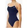 Image de Maillot de bain TYR Hexa Trinityfit bleu marine blanc femme - 32