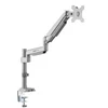 Image de Eaton Tripp Lite Series Single-Display Flex-Arm Desktop Clamp for 17 to 32 Flat-Screen Displays - USB and Audio Ports, Aluminum kit de montage - bras reglable en mouvement complet - pour moniteur - argent