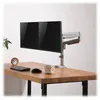 Image de Support double écran - Eaton - DDR1732DAL - Bras flexible articulé - Fixation pince/oeillet - Ports USB & audio