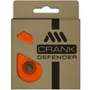Image de Cache manivelle - Protection pour pédaliers - Vélo - VTT - Orange - Crank defender