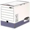 Image de Fellowes bankers box system lot de 10 boîte d'archives a4+ dos de 20 cm bleu 1131102