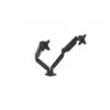 Image de Fellowes Platinum Series Dual Monitor Arm kit de montage - bras reglable - pour 2 moniteurs - noir