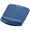 Image de Fellowes PlushTouch Tapis de souris avec repose-poignets bleu