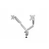 Image de Fellowes Platinum Series kit de montage - bras doubles reglables - pour 2 moniteurs - argent