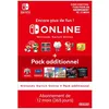 Image de Abonnement Individuel de 12 mois au service Nintendo Switch Online + Pack Additionnel