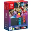 Image de Console Nintendo Switch - Modèle OLED   Bleu Néon & Rouge Néon + Mario Kart 8 Deluxe (Code) + 3 mois dabonnement NSO (Code)