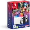 Image de Pack Nintendo Switch OLED blanche + Mario Kart 8 Deluxe (prÃ©installÃ©) en occasion ou reconditionné