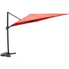 Image de Parasol Terracotta Déporté Carré 3 X 3 M Rotatif À 360 Palatino