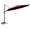 Image de Parasol Marron Droit Rond 3,5 X 3,5 M Rotatif À 360 Castillo