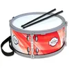 Image de Tambour pour enfants - BONTEMPI - Modèle: Tambour - Couleur: Rouge - ge: 3 ans - Inclus: 2 baguettes