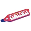 Image de Jouet musical - BONTEMPI - Piano à bouche 17 touches - Rouge - Pour enfant à partir de 3 ans