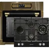 Image de Kaiser Set four EH 6726 AD+KCG 6394 Retro four encastrable 80LFour électrique +plaque de cuisson à gaz encastrable 60cm