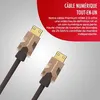 Image de MONSTER Cable hdmi m2000 uhd 4k hdr10+ 25gbps 5m