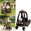 Image de Voiture miniature - Little Tikes - Cozy Coupe - Taxi noir - Confortable - Utilisation extérieure