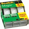 Image de SCOTCH - Lot de 3 dévidoirs avec ruban Caddy Magic - 2 + 1 gratuit - 19 mm x 75 m