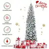Image de Sapin De Noël Artificiel Enneigé Avec 461 Branches Mesurant