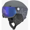 Image de Casque Bollé V-Ryft Pure gris avec verre Photochromic Blue - M